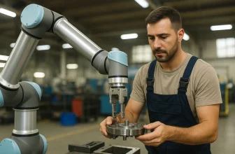 Qu&rsquo;est ce qu&rsquo;un Cobot ou Robot collaboratif ? Explication