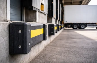 Logistique industrielle : Butoir de quai et protections