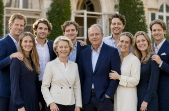 Ursula von der Leyen Enfant​​​​​s et Mari : Portrait