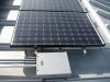 Panneaux solaires produisant de l’électricité renouvelable